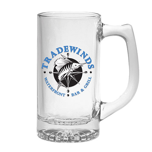 12oz Sport Mug - Deep Etched